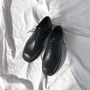 Men’s Casual Chunky Sole Leather Loafers – Modern Urban Edition