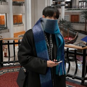 Premium Assorted Colors Long Scarf – Versatile Winter Collection