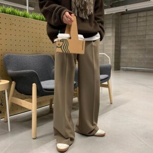 OH Front Fold Wide Pants