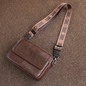 Garb "Tide" Series | Urban Ribbon Soft-Leather Small Crossbody Bag