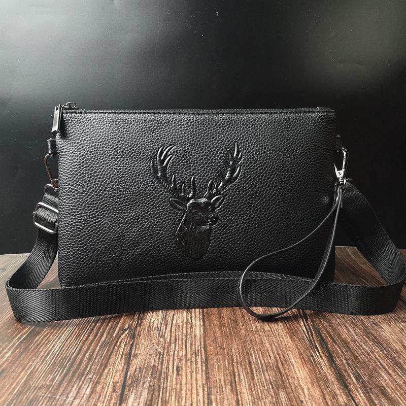 GARB Tiger Head Premium Soft Leather Clutch Bag – Multifunctional Men's Fashion Handbag - Image 10